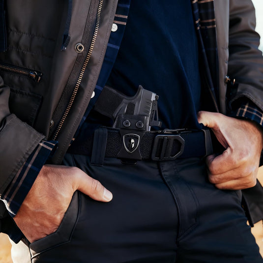 WARRIORLAND IWB Kydex Holster for Hellcat Pro OSP with TLR-7 X Sub or TLR-7 HL-X Sub, Light-Bearing Design, Optics Cut, Adjustable Cant & Posi-Click Retention, Right Hand Draw