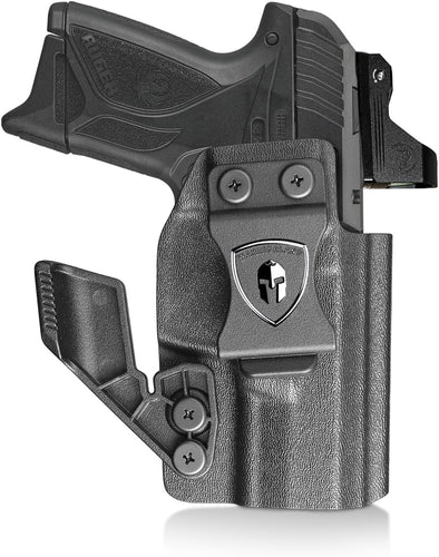 WARRIORLAND IWB Kydex Holster, Fit Ruger Security 380 | Adj. Cant & Retention | w/Optic Cut & Claw Options