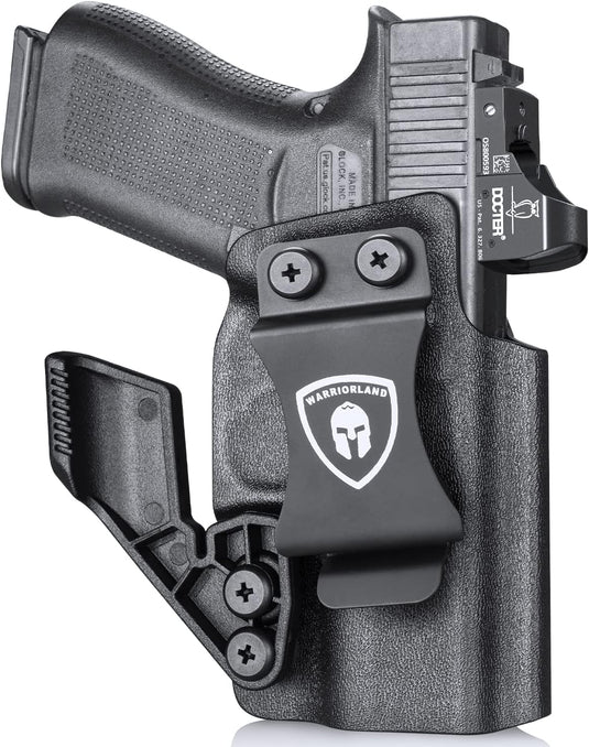 WARRIORLAND Kydex IWB Conceal Carry Holster for Glock 17/19/19X/43X MOS, Sig P365/P365X, Hellcat Pro/Hellcat, Taurus G2C/G3C, Glock 43/44/45 & G23/32 Gen 3-4, Optics Cut, 1.75