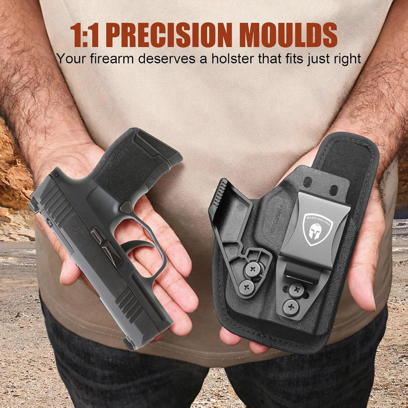 Load image into Gallery viewer, Sig P365 / P365X / P365 XL IWB Hybrid Holster - Optic Ready, Appendix Concealed Carry, Adj. Height/Cant/Retention, Ultimate Comfort, Right Hand - WARRIORLAND
