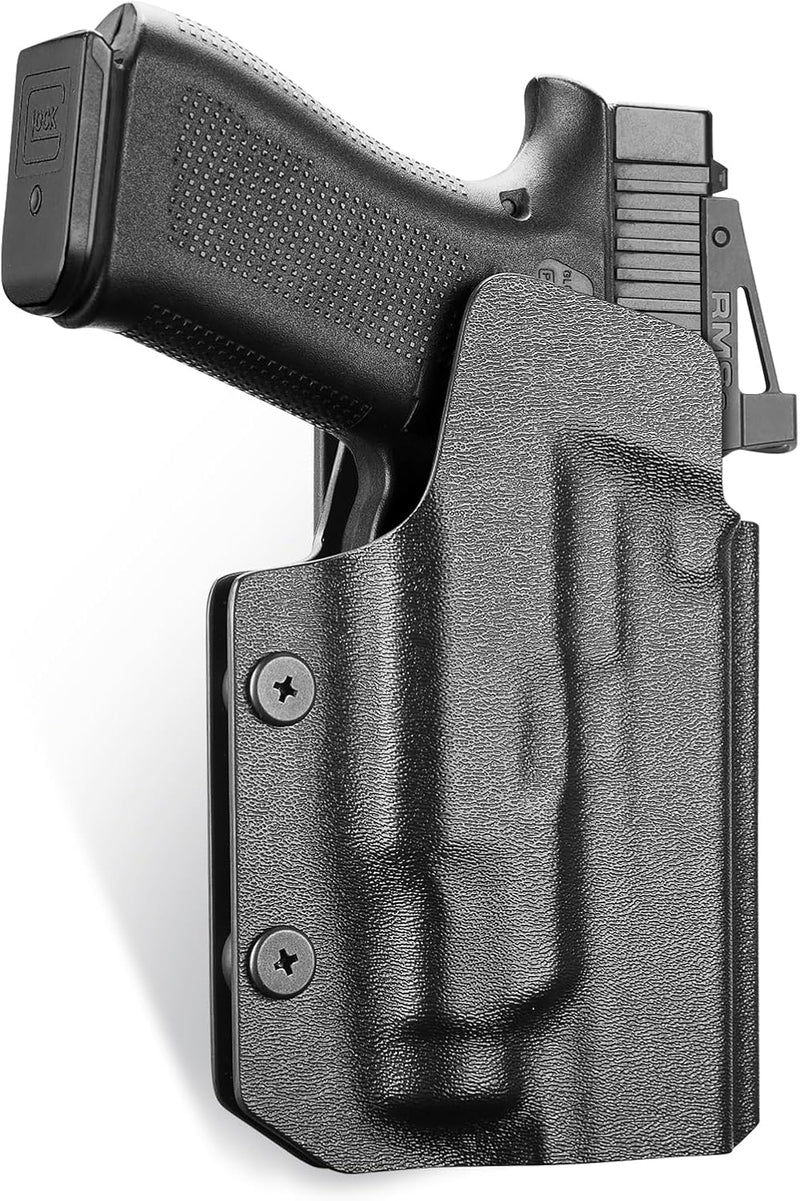 Load image into Gallery viewer, Glock 43X MOS / 48 MOS / 43X Rail OWB Kydex Holster for TLR-7X Sub / TLR-7 HL-X Sub - Optic Cut, Adjustable Cant &amp; Posi-Click Retention, Right Hand - WARRIORLAND
