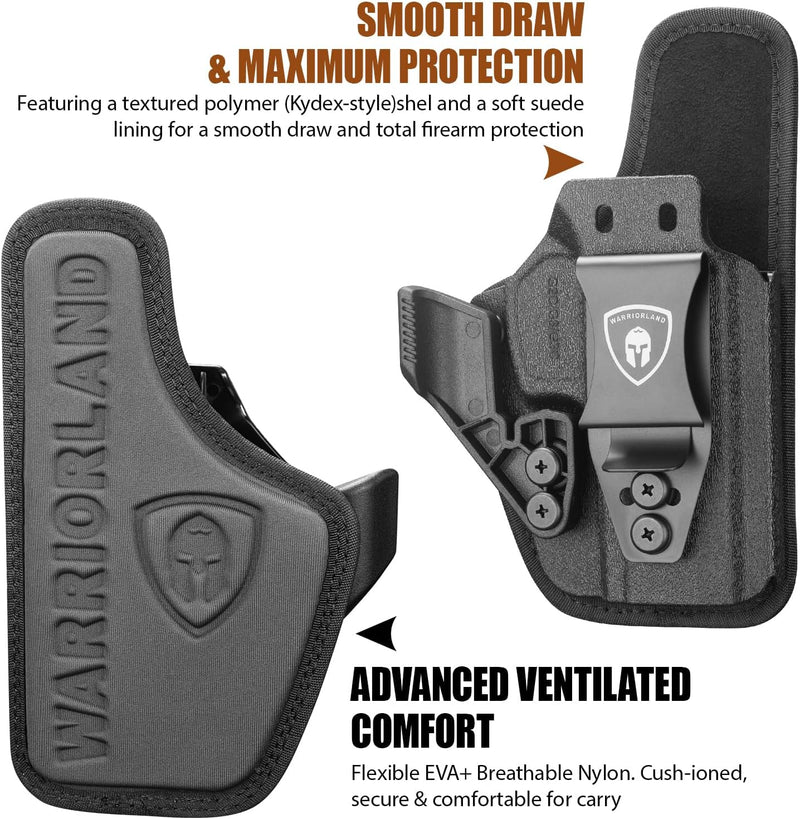 Load image into Gallery viewer, Taurus G2C / G3C / G3 / G2s / GX4 Carry / PT111 G2 / PT140 G2 IWB Hybrid Holster - WARRIORLAND Optic-Cut Right-Hand Concealed Carry, Adj. Height/Cant/Retention, Ultimate Comfort

