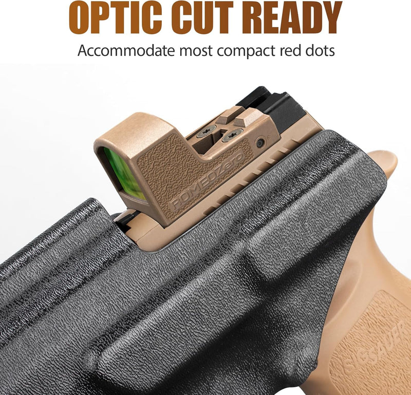 Load image into Gallery viewer, Sig P320 + TLR-7/X/HL-X/7A Light-Bearing IWB Kydex Holster – WARRIORLAND Optic-Cut Right-Hand, Adj. Cant &amp; Posi-Click Retention
