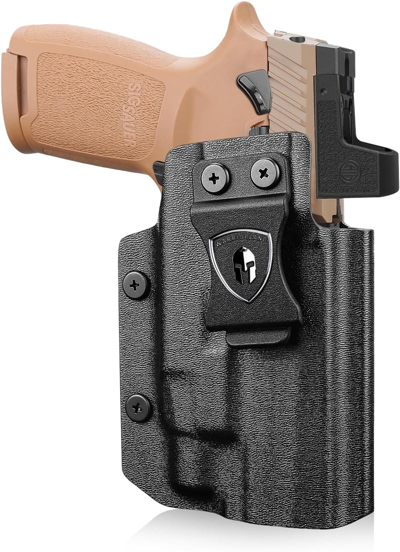 Load image into Gallery viewer, Sig P320 + TLR-7/X/HL-X/7A Light-Bearing IWB Kydex Holster – WARRIORLAND Optic-Cut Right-Hand, Adj. Cant &amp; Posi-Click Retention
