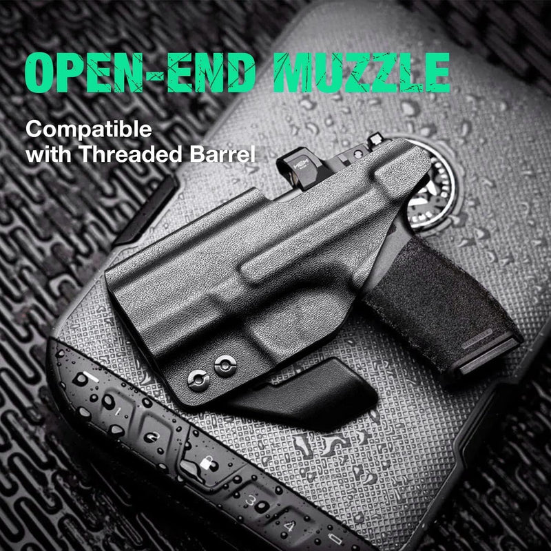 Load image into Gallery viewer, WARRIORLAND Hellcat Pro Kydex Holster with 1.75&quot; Metal Clip for IWB Concealed Carry, Optics Cut, Adjustable Retention
