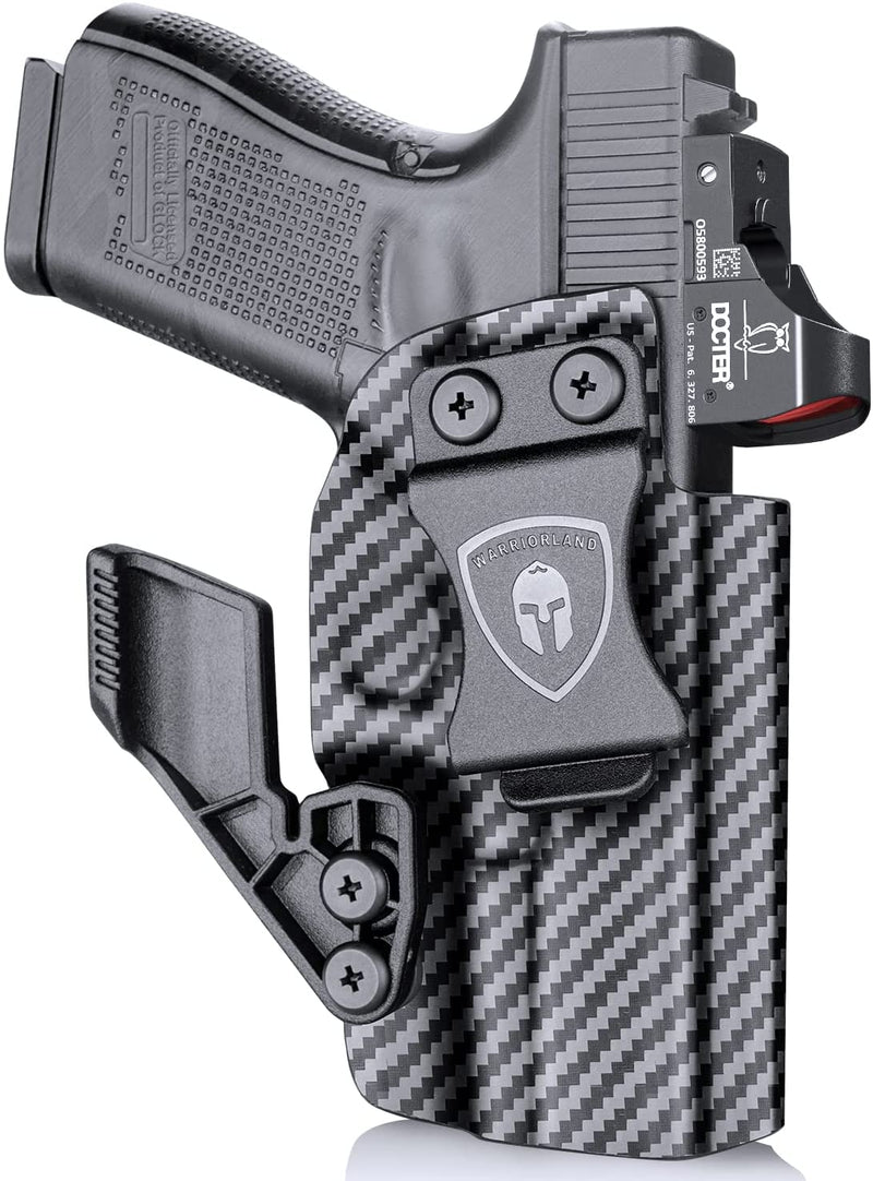 Load image into Gallery viewer, IWB Holster w/ Claw &amp; Optics Cut - Glock17 19 19X 44 45 Gen(1-5) &amp; Glock 23 32 Gen(1-4), Right/Left Hand | WARRIORLAND

