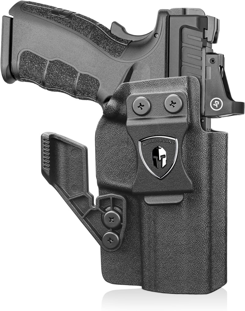 Load image into Gallery viewer, WARRIORLAND IWB Kydex Holster for Springfield XD MOD.2 / MOD.3 9mm &amp; XD 4&quot; .45ACP - Optic Cut + Claw, Inside Waistband Concealed Carry, Adjustable Cant &amp; Retention, Right Hand Draw
