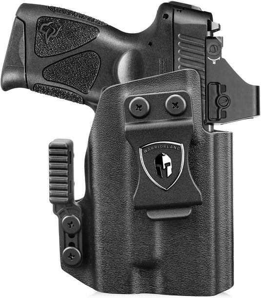 Taurus G2C / G3C / G2s / G3C Toro / PT111 / PT140 IWB Kydex Holster w/Claw - Olight Baldr S / Mini / RL Mini Light Bearing, Optic Cut, Adj. Retention & Cant, Right Hand - WARRIORLAND