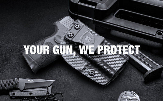 S&W SD9 VE / SD40 VE- IWB Kydex Carbon Fiber  Holster, Right Hand | WARRIORLAND