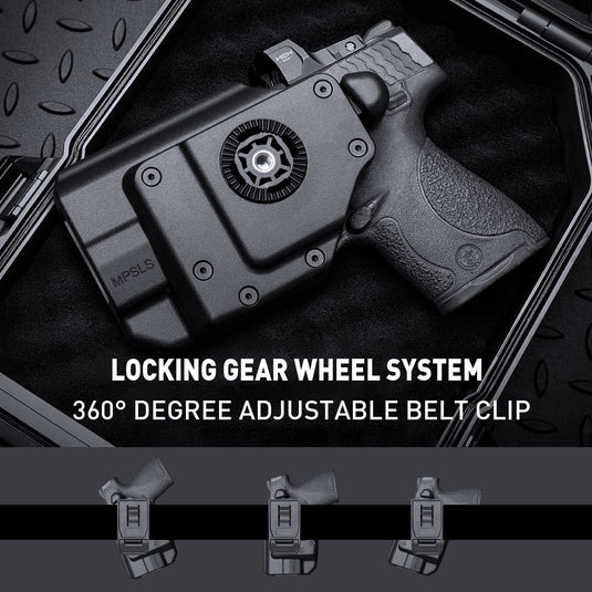 OWB Polymer Holster Thumb Release & Optic Cut, Optional: Glock/Taurus/1911/M&P, Right Hand | WARRIORLAND