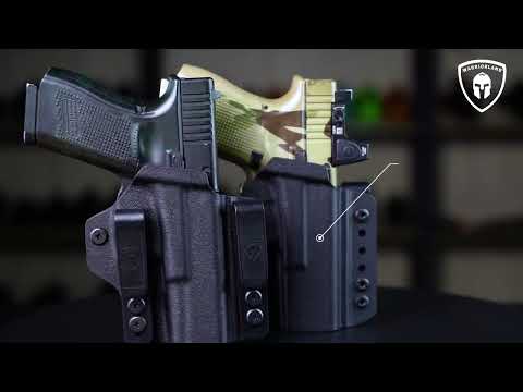 Load and play video in Gallery viewer, Taurus G2C G3C IWB &amp; OWB Convertible Holster, Right Hand | Warriorland
