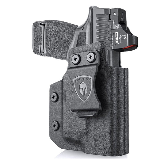 IWB Kydex Holster with Red Dot Cut for Hellcat with TLR6 laser Light, Right/Left Hand | WARRIORLAND