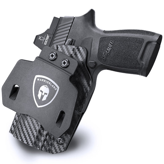 P320 OWB Kydex Holster - Fit: Sig Sauer P320 Full Size / P320 Compact / P320 X Carry Pistol, Right Hand | WARRIORLAND