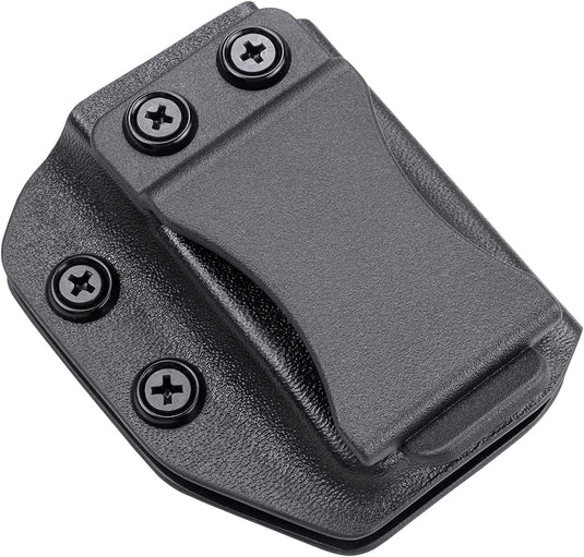 1.5 Inch / 1.75 Inch Holster Belt Clip Optional: Tailored for IWB & OWB  Sheath, Kydex Holster & Knife Sheath Belt Clip, Belt Clip for Holster, with