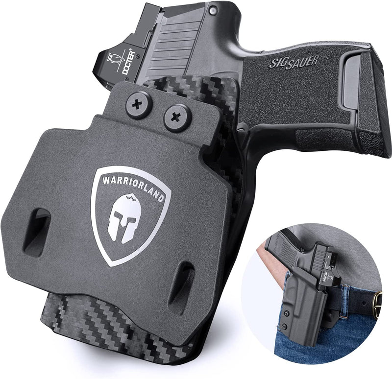 Load image into Gallery viewer, P365 OWB Kydex Holster Fit: Sig P365 / P365 SAS / P365X / P365 XL Pistol, Right Hand | WARRIORLAND
