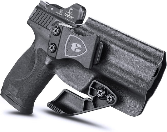 IWB Kydex Holster w/ Claw & Optic Cut - Fit M&P 9/.40 Compact/Full Size Pistol, Right Hand | WARRIORLAND