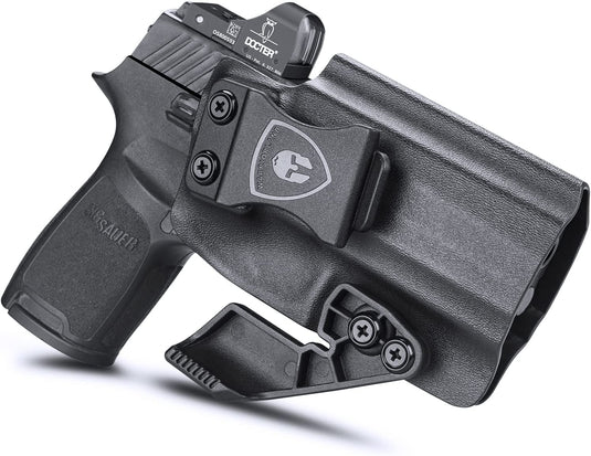 IWB Kydex Holster w/ Claw & Optic Cut - Fit Sig Sauer P320 Full Size / P320 Compact / P320 X Carry, Right Hand | WARRIORLAND