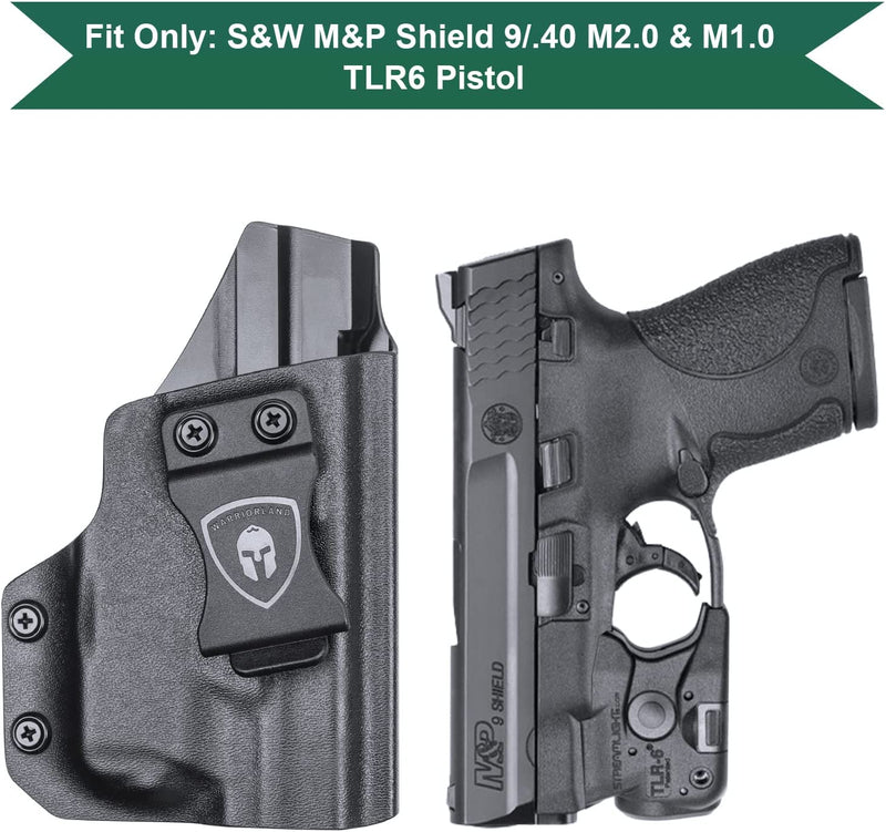 Load image into Gallery viewer, M&amp;P Shield 9mm/.40 M2.0 w/TLR-6 IWB Holster 2 Colors, Right/Left Hand | WARRIORLAND
