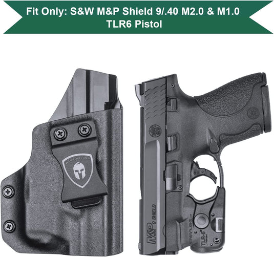 M&P Shield 9mm/.40 M2.0 w/TLR-6 IWB Holster 2 Colors, Right/Left Hand | WARRIORLAND