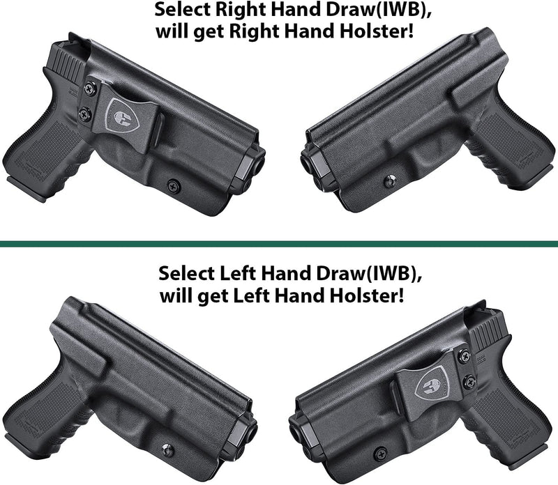 Load image into Gallery viewer, Glock17 19 26 44 45 Gen(1-5) &amp; Glock 23 32 Gen(1-4) - IWB Kydex Holster, Right/Left Hand | WARRIORLAND
