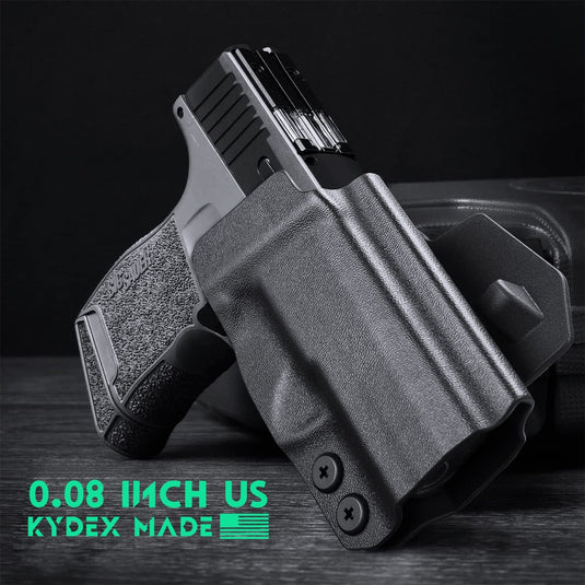 P365 OWB Kydex Holster Fit: Sig P365 / P365 SAS / P365X / P365 XL Pistol, Right Hand | WARRIORLAND