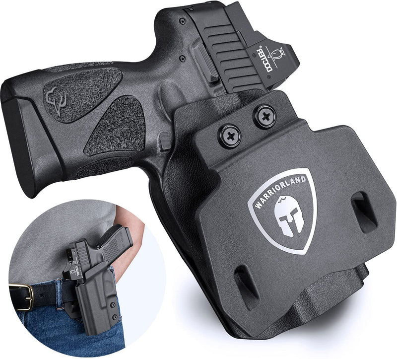Load image into Gallery viewer, OWB Kydex Holster with Red Dot Sight Cut for Taurus G2C/G3C/PT111 G2/PT140, Right Hand | WARRIORLAND
